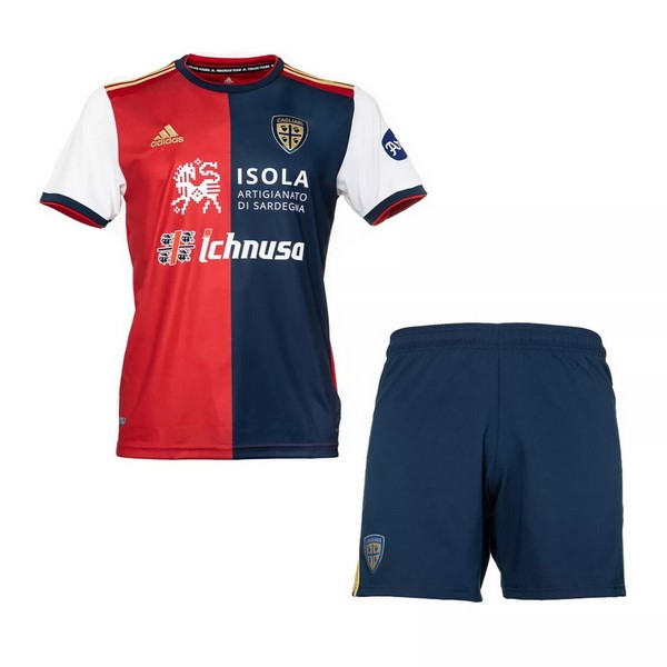 Camiseta Cagliari Calcio Primera equipo Niños 2020-21 Rojo